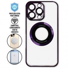 Capa iPhone 13 Pro - TPU Magsafe Dark Purple